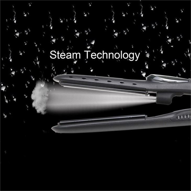 Stim Rambut Straightener Dengan Tangki Air