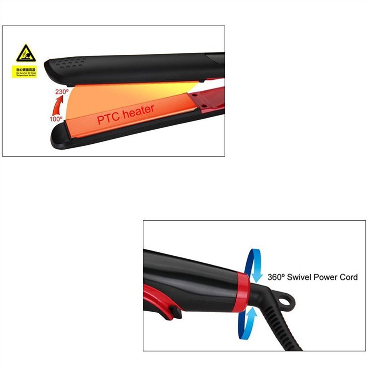 Pengeriting Straightener Rambut