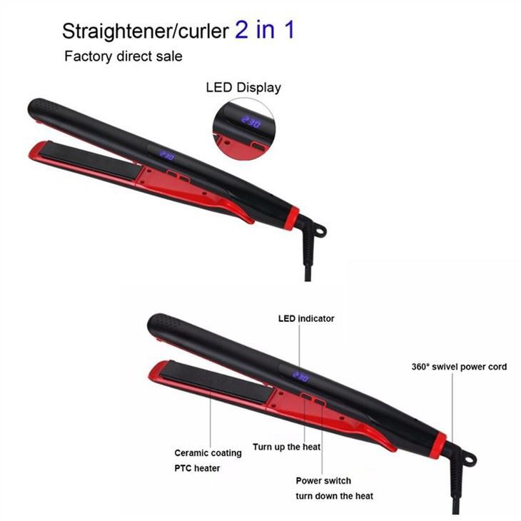 Pengeriting Straightener Rambut