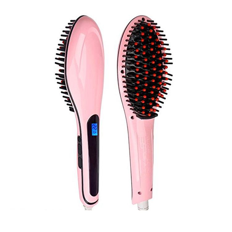 Pengering Rambut Straightener Brush Curler Comb